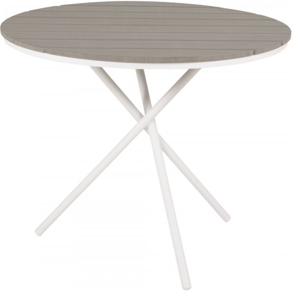 Parma cafèbord - Grå/Vit Parma cafèbord - Grå/Vit