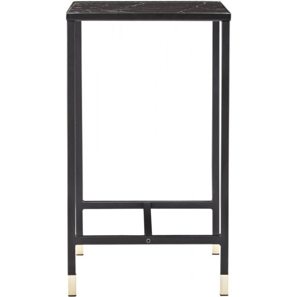 Slope nachtkastje - Zwart/messing