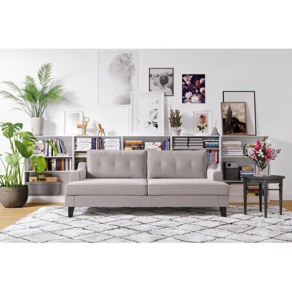 Space 3-sits soffa - Valfri frg!