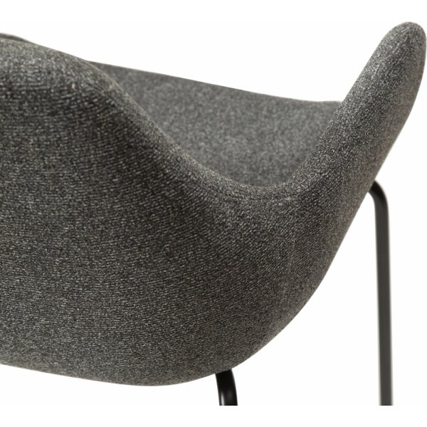 Fauteuil Zimmer - Boucle grise