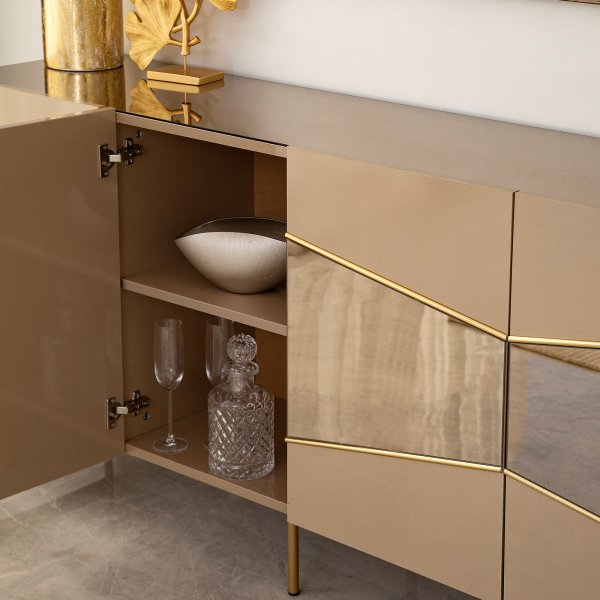 Joli buffet - Bronze/or Joli buffet - Bronze/or