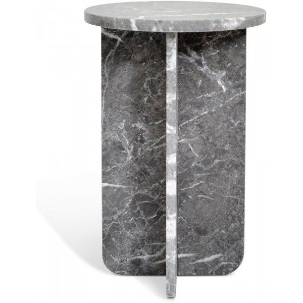 Pidestal niveau en marbre gris hauteur 60 cm