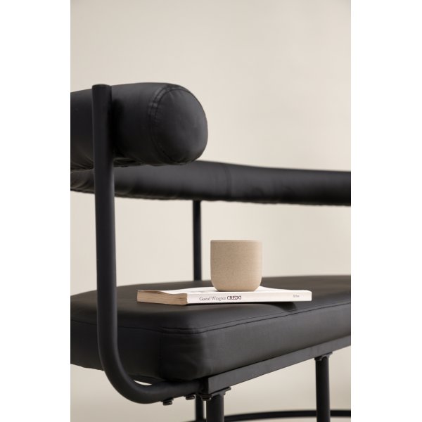 Banc Stallhagen x Josefin Lustig - PU noir Banc Stallhagen x Josefin Lustig - PU noir