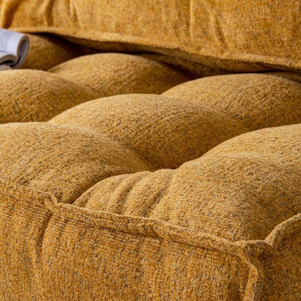 Canapé lit Faldi 2 places - Jaune Canapé lit Faldi 2 places - Jaune