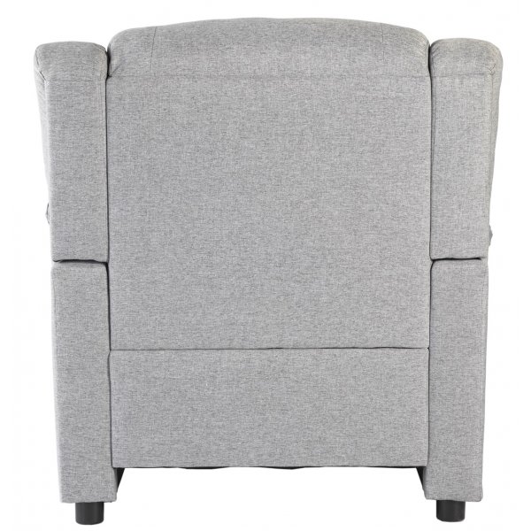 Vera fåtölj i grått tyg Vera fåtölj i grått tyg