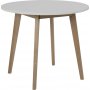 Raaf eettafel 90 cm - Wit