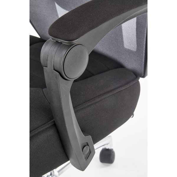 Chaise de bureau Roy - Noir/gris