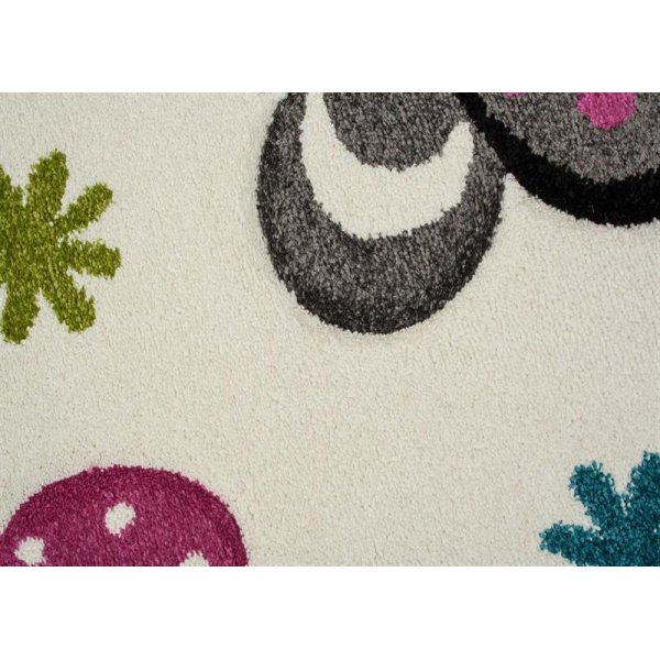 Barnmatta Russell - Fjäril - 120x170 cm Barnmatta Russell - Fjäril - 120x170 cm