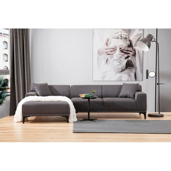 Canap divan Petra - Anthracite