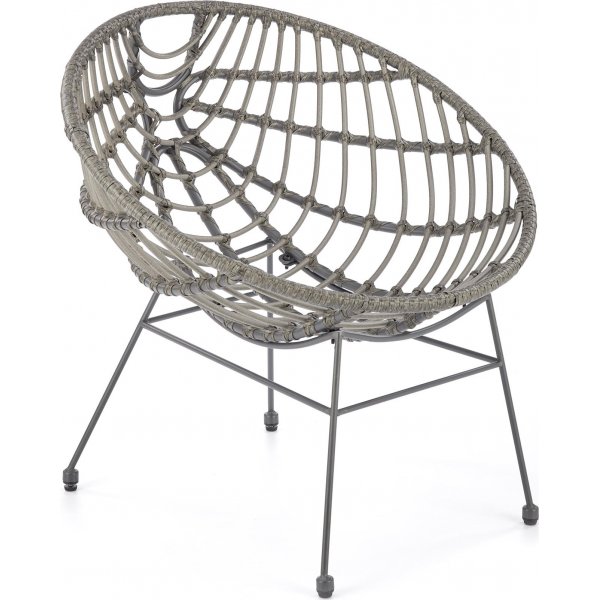 Pino fåtölj - Mörkgrå/ljusgrå Pino fåtölj - Mörkgrå/ljusgrå