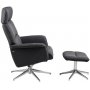 Massachusetts recliner ftlj mrkgr med fotpall