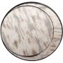 Satsbord Harper 56/48 cm - Svart/spegel