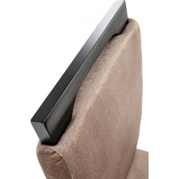 Chaise de salle à manger Elliott - Beige/noir Chaise de salle à manger Elliott - Beige/noir