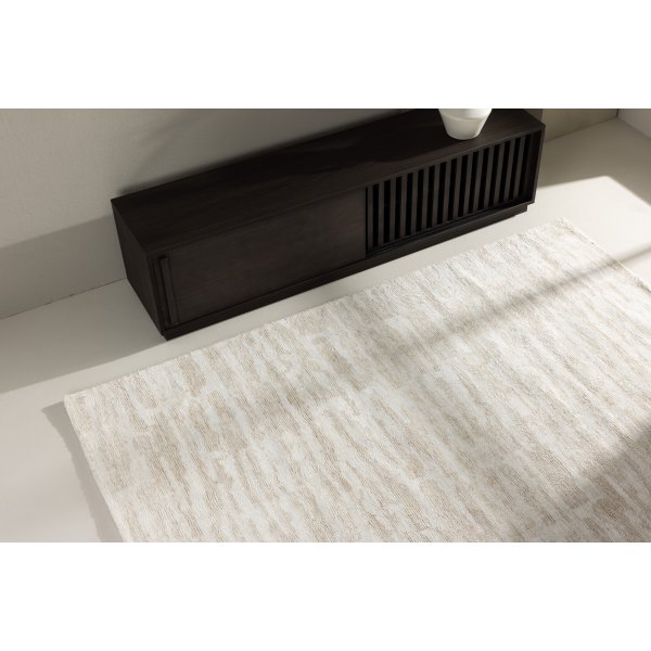 Milos matta 230 x 160 cm - Beige/Vit Milos matta 230 x 160 cm - Beige/Vit