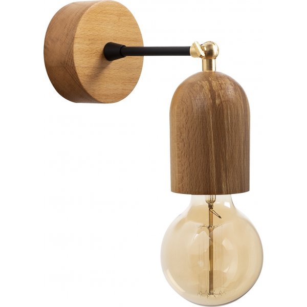 Dash wandlamp N-934 - Hout