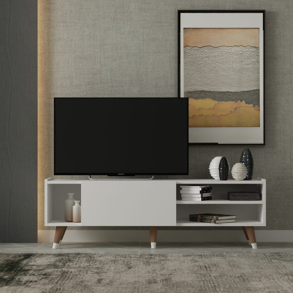 Crassia TV-b�nk - Vit