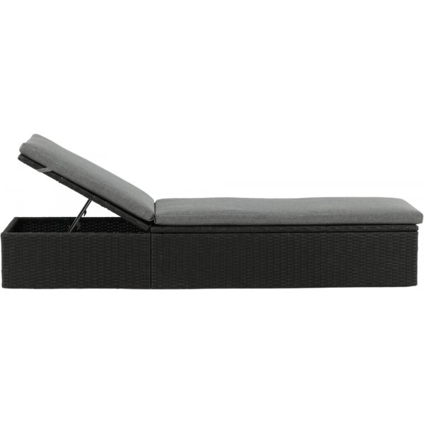 Quad solsäng - Svart Quad solsäng - Svart