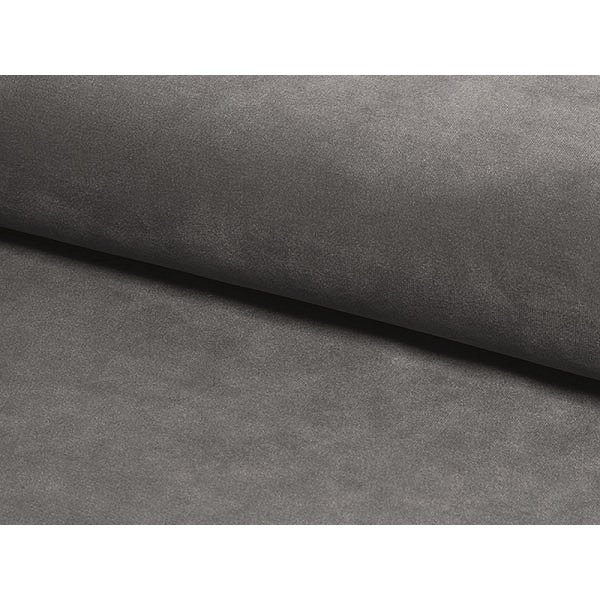 Canapé 2 places Gemma - Velours gris Canapé 2 places Gemma - Velours gris