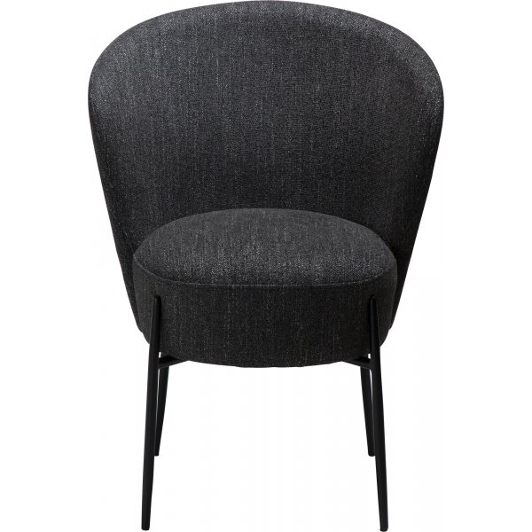 Chaise de salle à manger Orbit - Bouclé noir Chaise de salle à manger Orbit - Bouclé noir