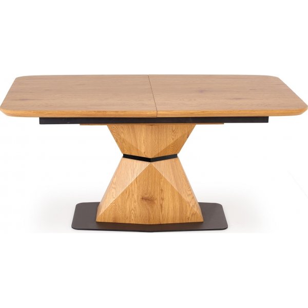 Table  manger Diamond 160-200 x 89 cm - Chne/noir