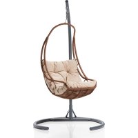 Floria hängstol - Beige/grå/brun Floria hängstol - Beige/grå/brun