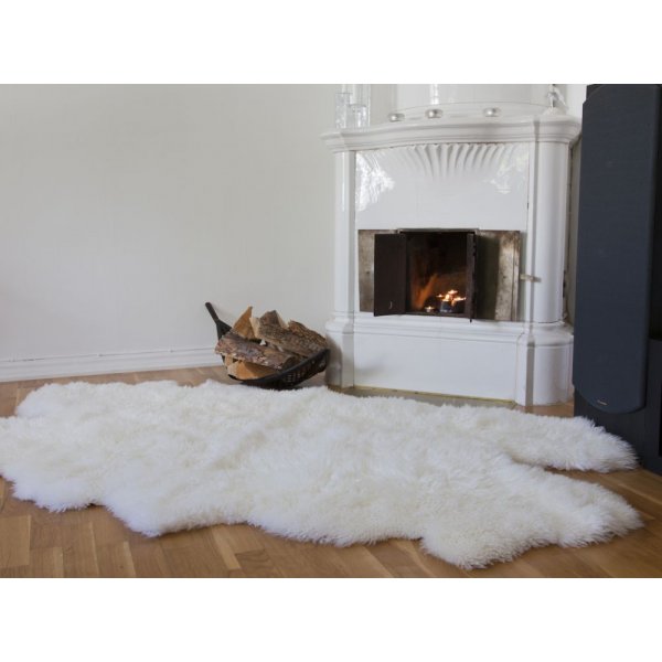 Zacht langharige schapenvacht Wit Zacht langharige schapenvacht Wit