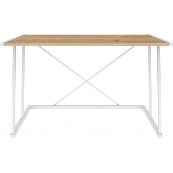 Bureau Adlade 114 x 60 cm - Blanc/chne