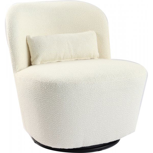 Snurrbar 360� f�t�lj - Beige teddy