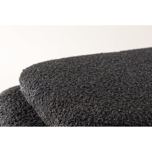 Pouf Laurel - Boucle noire Pouf Laurel - Boucle noire
