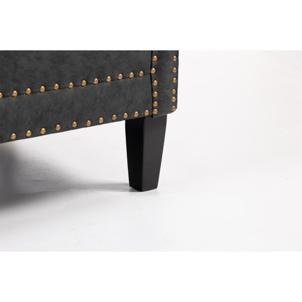 Fåtölj i antracit PU - Professor Fåtölj i antracit PU - Professor