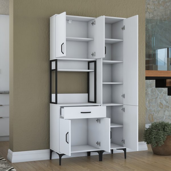 Armoire Jericho 121 - Blanc Armoire Jericho 121 - Blanc