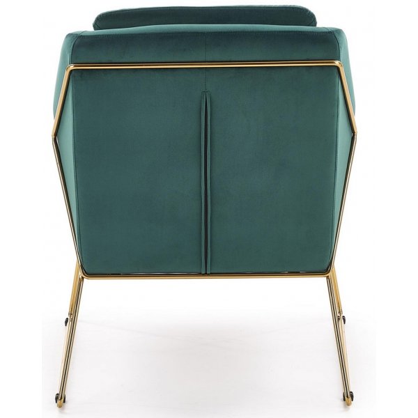 Bergliot ftlj - Grn (sammet) / Mssing