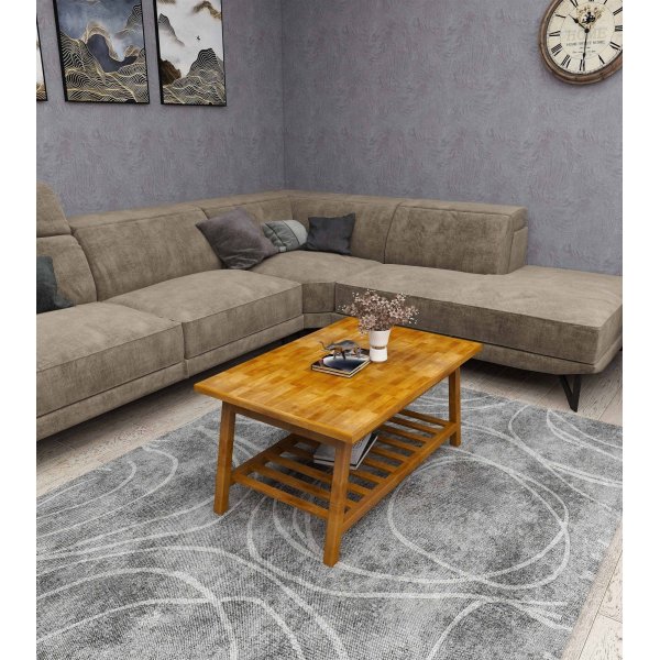 Pia soffbord 90 x 60 cm - Ek Pia soffbord 90 x 60 cm - Ek