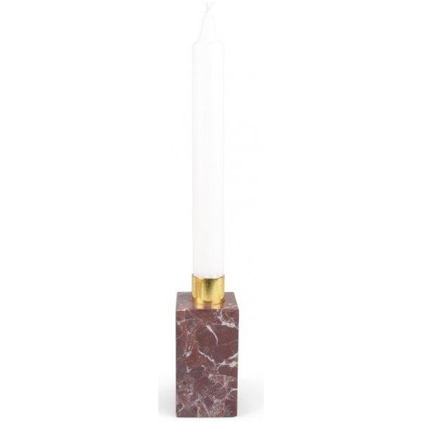 Ljusstake Helle - Marmor (rd)