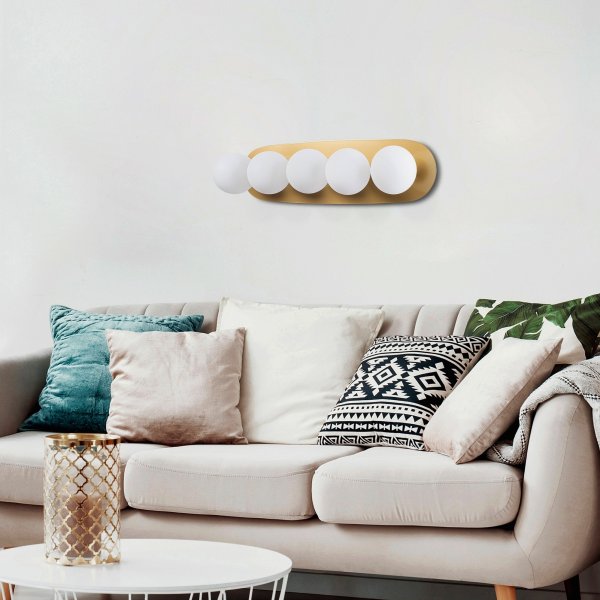 Well wandlamp 11731 - Goud