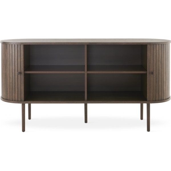 Buffet Slide 150 cm - Chêne laqué marron Buffet Slide 150 cm - Chêne laqué marron