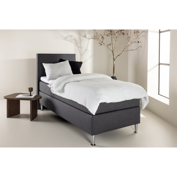 Toledo bed 90 x 200 cm - Donkergrijs