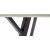 Valarauk matbord 140 cm - Ljusgr/svart