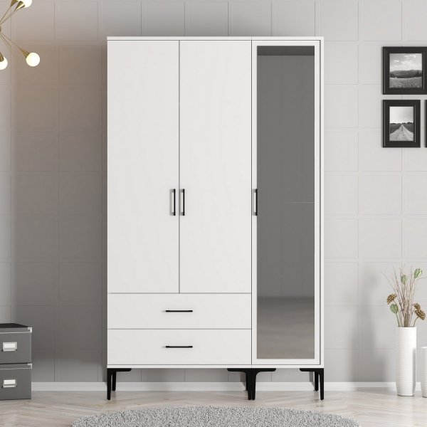 Kumsal garderob 8 Vit Kumsal garderob 8 Vit