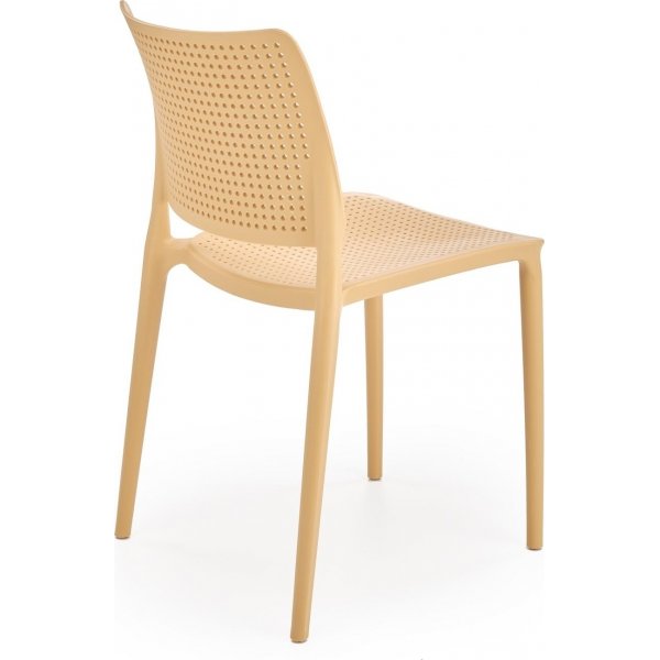 Cadeira stapelbar matstol 514 - Orange Cadeira stapelbar matstol 514 - Orange