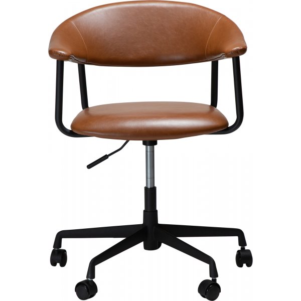 Chaise de bureau Rover - PU marron clair Chaise de bureau Rover - PU marron clair