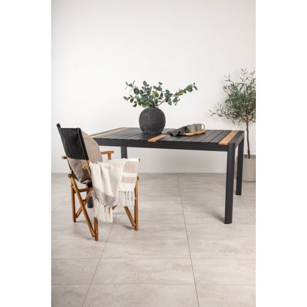 Togo eettafel 150 x 90 cm - Zwart