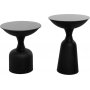 Chalice sidobord set 46/56 cm - Svart