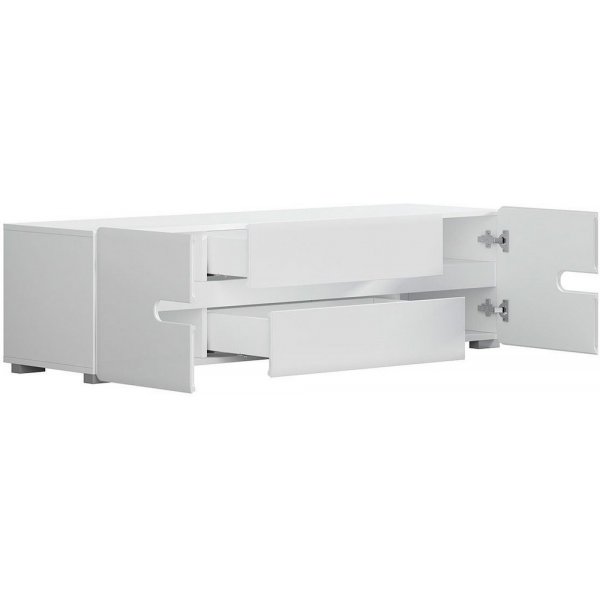 Varga TV-bänk - Vit högglans Varga TV-bänk - Vit högglans