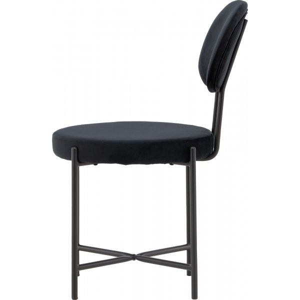 Chaise de salle à manger Sundahl - Noir Chaise de salle à manger Sundahl - Noir