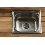 Mexico utekk 120 x 90 x 60 cm - Svart/Natur