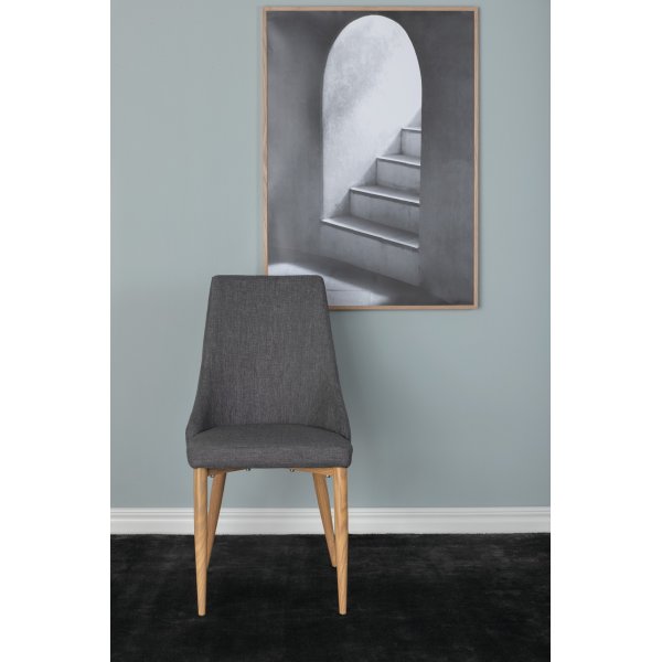 Laila matstol - Mörkgrå Laila matstol - Mörkgrå