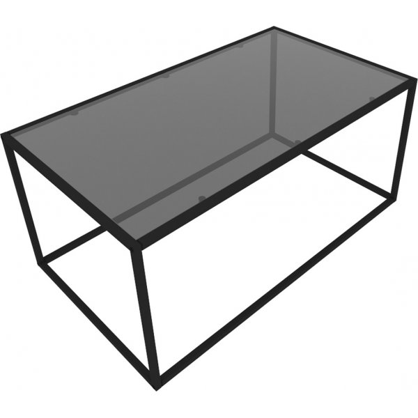 Table basse Coruna Noir - 90 x 50 cm