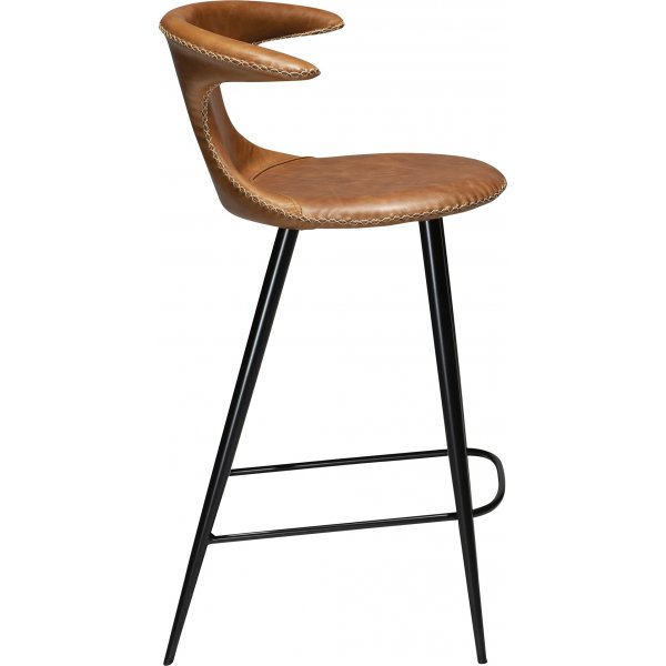 Flair barstol 90 cm - Brun läder Flair barstol 90 cm - Brun läder