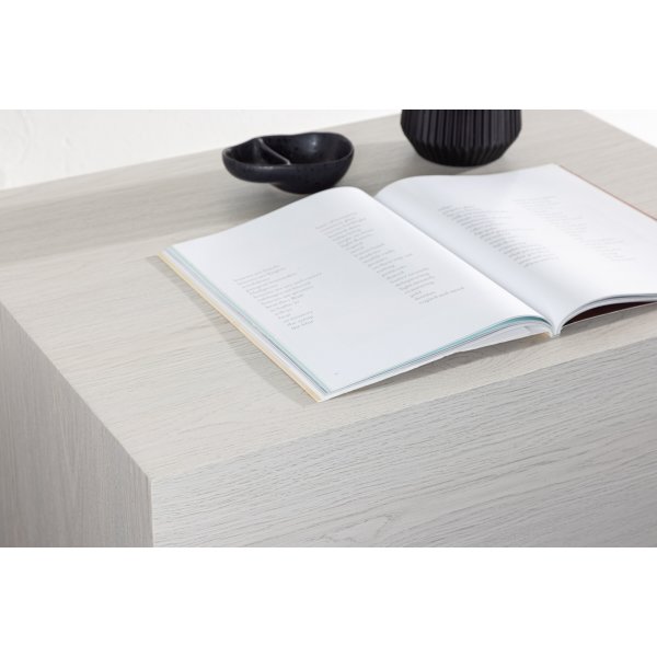 Table basse York 80 x 60 cm - Chaux